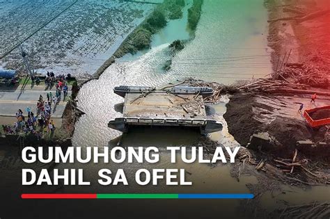 Tulay Sa Gonzaga Cagayan Gumuho Dahil Sa Bagyong Ofel Abs Cbn News