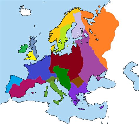 Another random map of Europe by MapsNStuff on DeviantArt