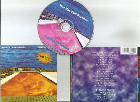 Album Californication De Red Hot Chili Peppers Sur CDandLP