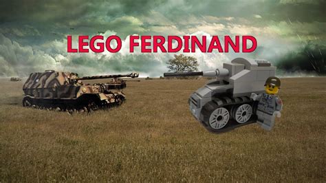 Лего Самоходка "Фердинанд" / Lego Tank "Ferdinand" - YouTube