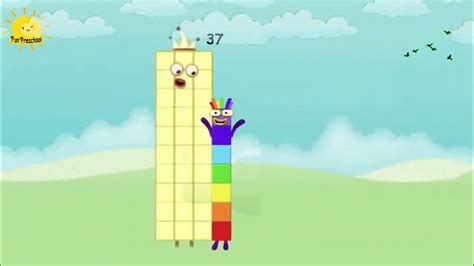 Numberblocks Counting Backwards From 50 To 1 Preschool Learn To Count