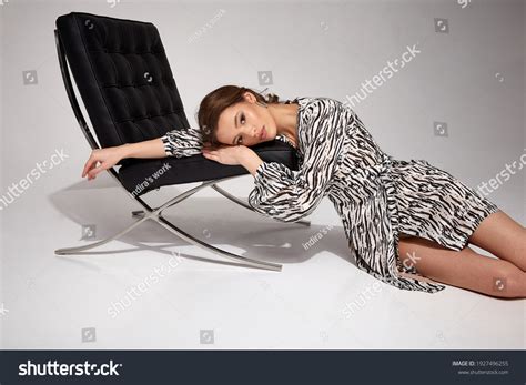 Beautiful Brunette Woman Tanned Skin Glamour Stock Photo 1927496255 Shutterstock