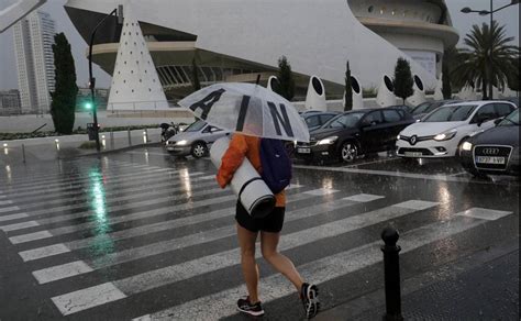 Lluvias En Valencia Alicante Y Castell N Aemet Anuncia M S Tormentas