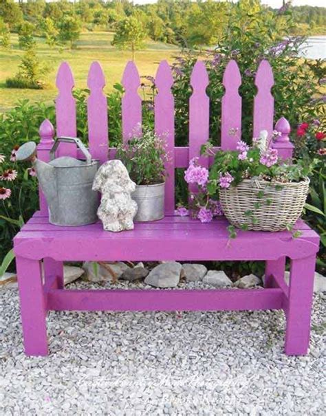 Beautiful Garden Benches Projects To Realize This Summer And