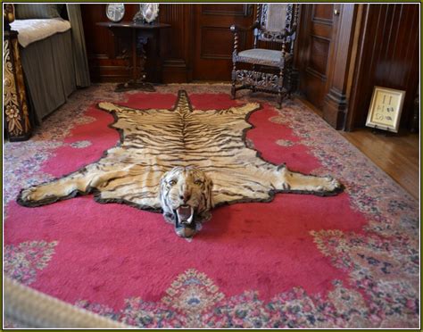 Real Tiger Skin Rug - Rug #10307 | Home Design Ideas