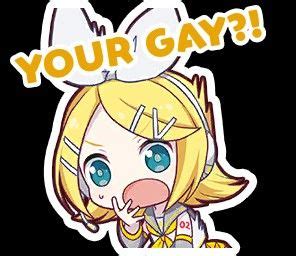 Rin Projectsekai Stamp Gay Sticker Stamp Projects Vocaloid Funny
