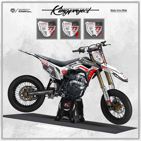 Jual Decal Crf L Full Body Custom Design Kingproject Shopee Indonesia