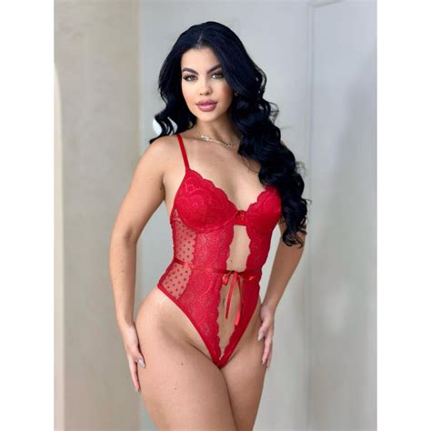 Body Renda Sensual Abertura Lingerie Sensual Completa Sem Bojo Feminino Shopee Brasil