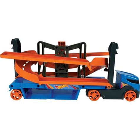 MATTEL Hot Wheels City car carrier camion spirálemelővel iPoncomp