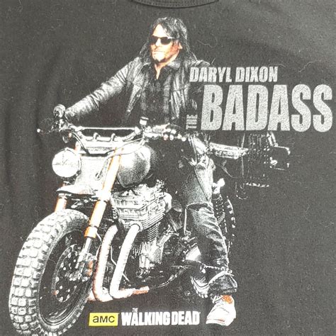 The Walking Dead Daryl Norman Reedus Bad Ass With A Gem