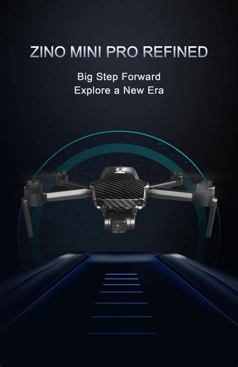 Радиоуправляемый квадрокоптер Hubsan Zino Mini Pro Refined (2 батареи ...