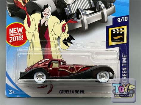 Hot Wheels Super Treasure Hunt Cruella De Vil Disney India Ubuy