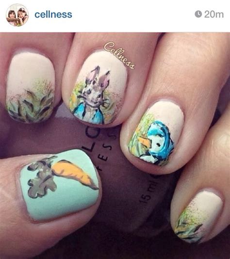 Peter Rabbit Nails See More Nail Designs At Nailsss