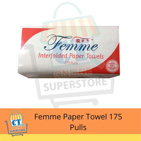 Pang Araw Araw Na Pangangailangan Femme Interfolded Paper Towel 175