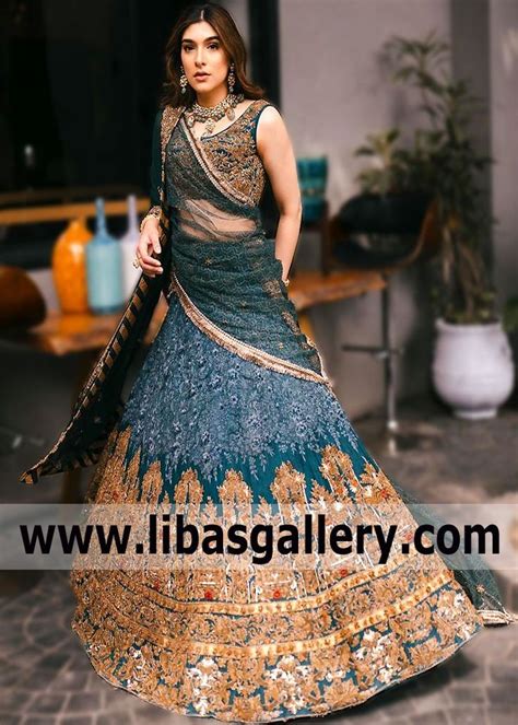 Pakistani Walima Dresses Hsy Uk Usa Canada Australia Hassan Sheheryar