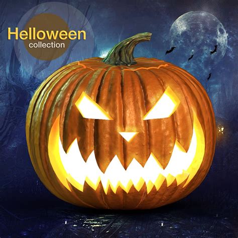 Pumpkin Halloween Free 3d Models Download Free3d