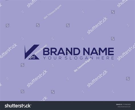 design professional construction logo vector file stock vector royalty
