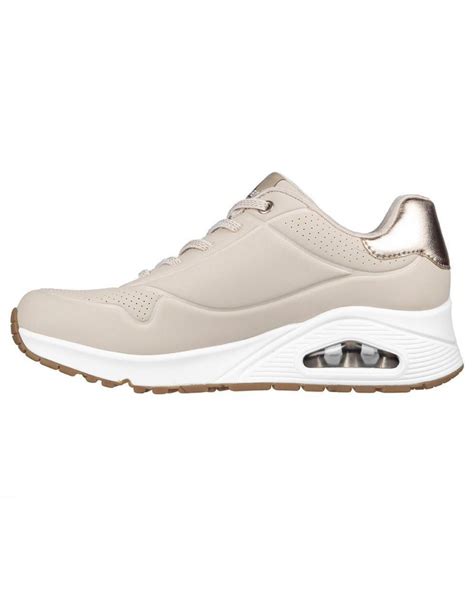 SKECHERS Zapatillas Bajas Mujer Nude UNO