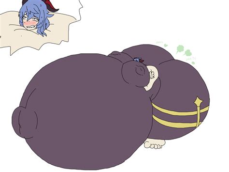 Ganyus Gassy Bloat 2 2 By Omnidraconic On Deviantart