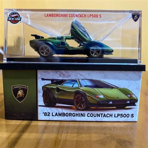 Jual Hot Wheels RLC 80 Lamborghini Countach LP500 S Green Hijau 2022 Shopee Indonesia