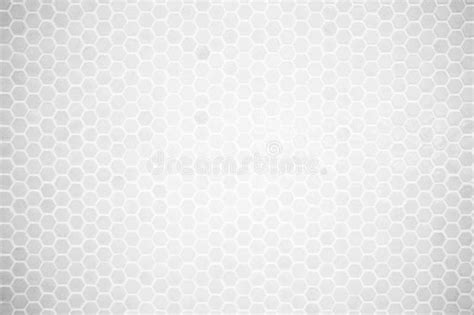 White Hexagon Tile Wall Background with Spotlight at the Center. Stock ...