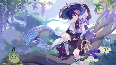 Scaramouche Genshin Impact Live Wallpaper - MoeWalls