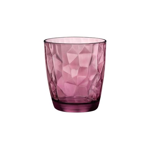 Vaso Diamond Rosa 39 Cl Caja 6 Uds