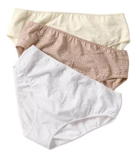 Leonisa Paquete X 3 Panties Tipo Bikini Clásicos Y Confortab Envío gratis