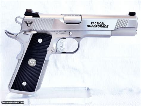 Wilson Combat Tactical Supergrade 45 Acp Unfired