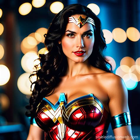 Latina Wonder Woman Character Stable Diffusion Online