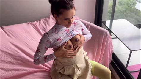 Pregnant Stepdaughter So That I Fuck Her At The Th Month