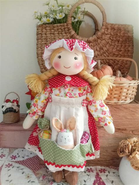 Handmade Dress Up Doll Blonde Hair Doll Ragdoll Doll With Removable Clothes Finished Doll