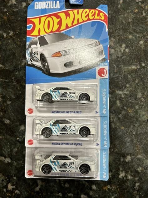 2023 HOT WHEELS Godzilla Nissan Skyline GT R R32 HW J Imports LOT OF 3 JDM EUR 8 20 PicClick DE