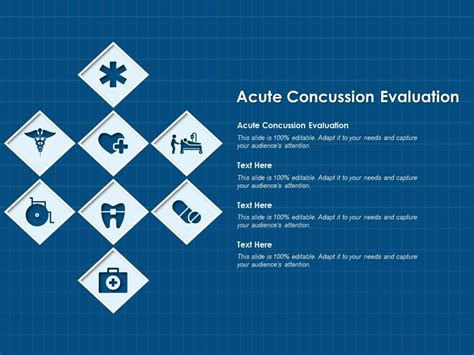 Acute Concussion Evaluation Ppt Powerpoint Presentation Portfolio Model