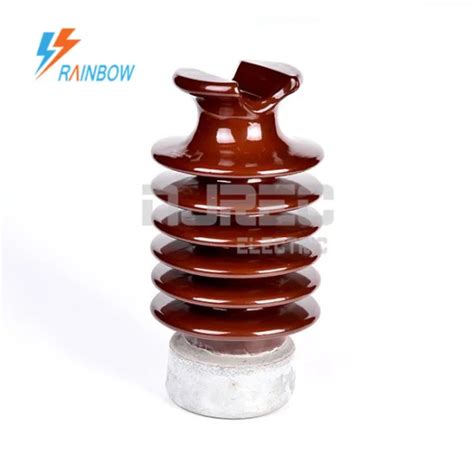 Kv Porcelain Ceramic Line Post Insulator With Spindle M Kv Line