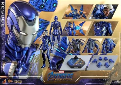 Hot Toys MMS538D32 1 6 Avengers Endgame Pepper Potts Rescue Suit Hobby Store