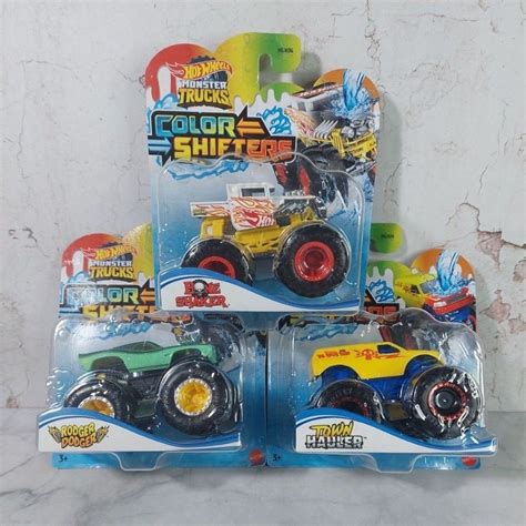 Hot Wheels Monster Truck Color Shifters Shopee Malaysia