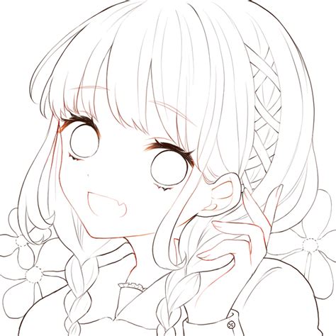 かわいいイラスト 女の子塗り絵, かわいい女の子ぬりえイラスト – MKALL