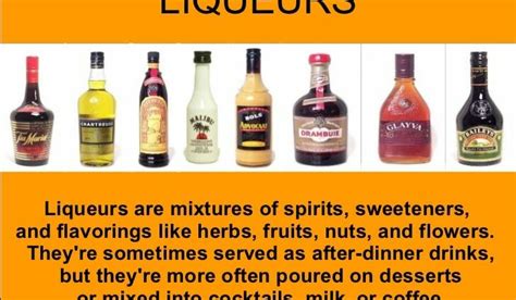 Composition and classification of modern liqueurs – Healthy Food Near Me