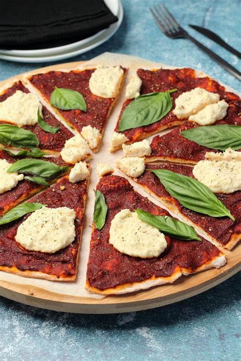 Vegan Pizza Recipe Thin Crust Loving It Vegan