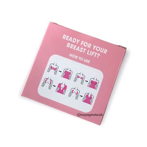 Fita Adesiva Suti Levanta Seio Boob Tape Bege Maquiagem Atacado