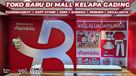 Keliling Di Rambla Toko Retail Model Baru Bisa Belanja Fashion Sambil