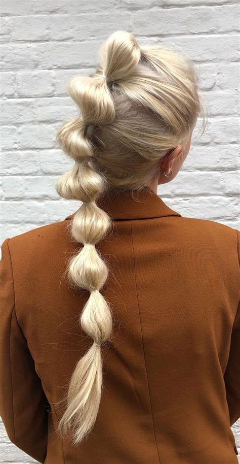 Blonde Braid Pigtails