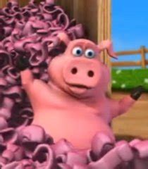 Voice Of Mini-Pig - Back at the Barnyard | Behind The Voice Actors