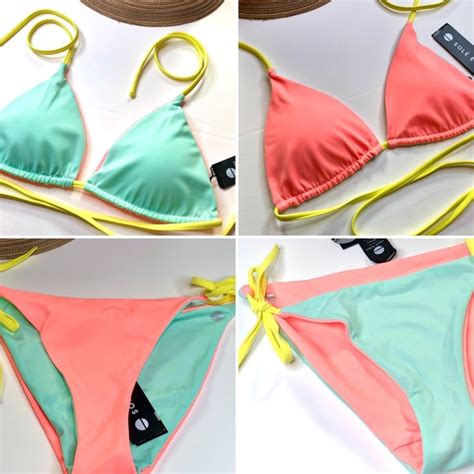 Onia Swim Onia Sol East Reversible String Bikini Poshmark