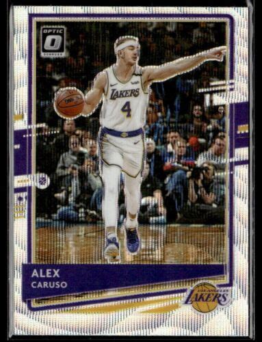 2020 21 Panini Donruss Optic Alex Caruso Wave Holo Prizm 98 Los