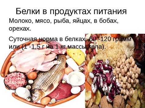 В каких продуктах содержится протеин таблица: таблица количества белка ...