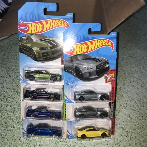 HOT WHEELS NISSAN SET R33 R34 R35 Hobbies Toys Toys Games On Carousell