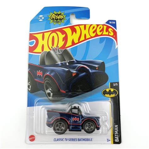 Машинка Hot Wheels коллекционная оригинал Batmobile Batman series chariot plane Alloy model