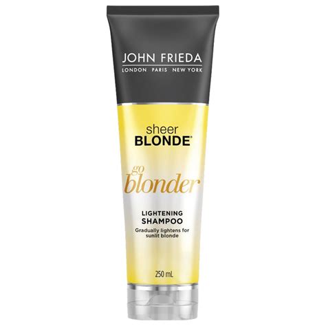 Buy John Frieda Sheer Blonde Go Blonder Shampoo 250ml Online At Chemist